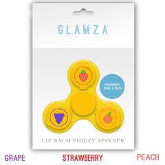 Glamza Lip Balm Gloss Spinner 3 Finger Fruit Flavoured