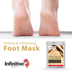 Infinitive Beauty Exfoliating Foot Mask Peeling Masks