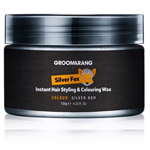 GROOMARANG SILVER FOX INSTANT HAIR STYLING & COLOURING WAX